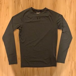 Under Armor compression shirt.